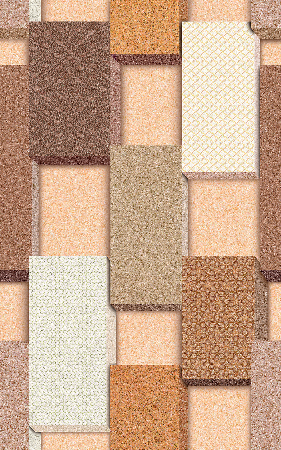 UNO 25X40 BRICKO BEIGE